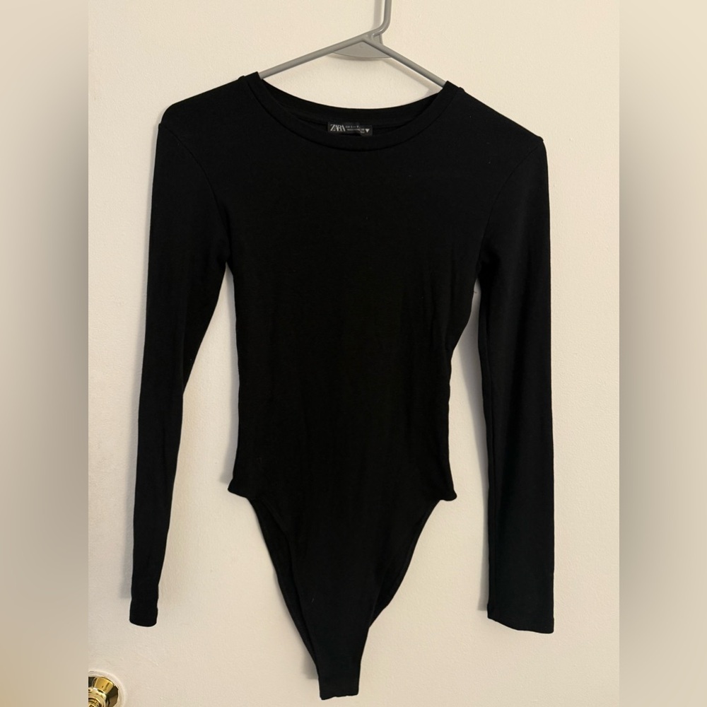 Zara long sleeve bodysuit